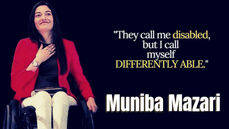 Muniba Mazari: an inspiration for us all